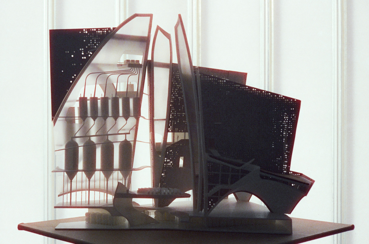 Neo-Monastery 1/8" = 1'-0" Chunk Model